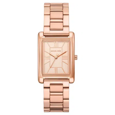 Michael Kors Women's Essex Rose Gold Dial Watch In Multi