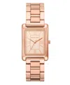 Michael Kors Essex Watch, 26mm X 37mm In Gold