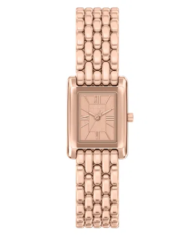 Michael Kors Women's Essex Three-hand Rose Gold-tone Stainless Steel Watch, 20mm