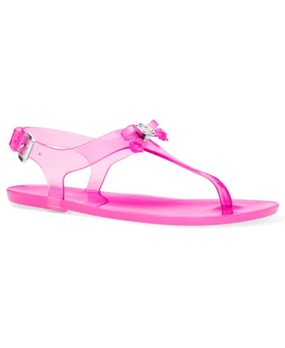 Michael Kors Women's Eva Buckle Flat Sandals In Multi
