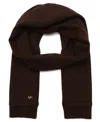 Michael Kors Women's Exposed Seam Scarf In Brown