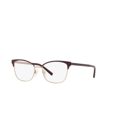 Michael Kors Women's Eyeglasses, Mk3012 In Cordovan,rose Gold