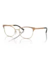 Michael Kors Women's Eyeglasses, Mk3012 In Shiny Mink