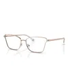 Michael Kors Women's Eyeglasses, Mk3063 In Rose Gold