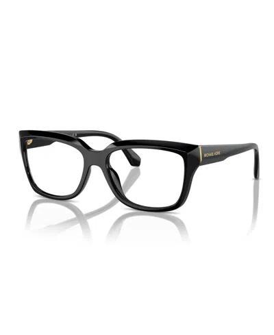 Michael Kors Women's Eyeglasses, Mk4117u In Black