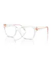 Michael Kors Women's Eyeglasses, Mk4117u In Clear