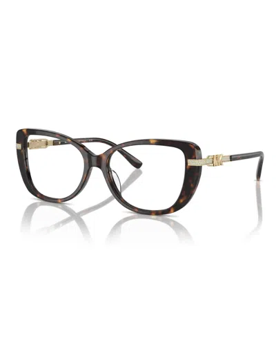 Michael Kors Women's Eyeglasses, Mk4125bu In Dark Tortoise