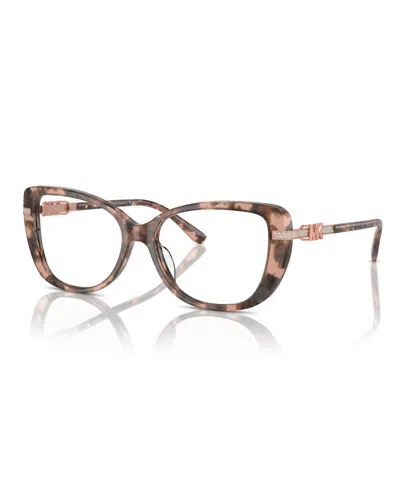Michael Kors Women's Eyeglasses, Mk4125bu In Pink Tortoise