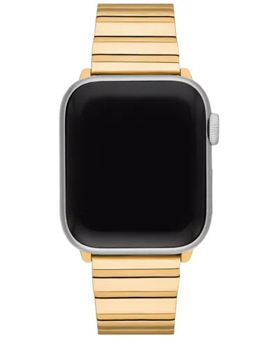 Michael Kors Women's Gold-tone Stainless Steel Band For Apple Watch