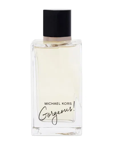 Michael Kors Women's Gorgeous 3.4oz Edp Spray In Transparent