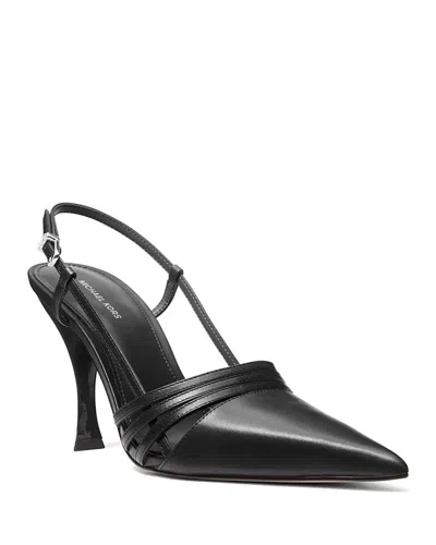 Michael Kors Women's Haisley Slingback Pumps In Black