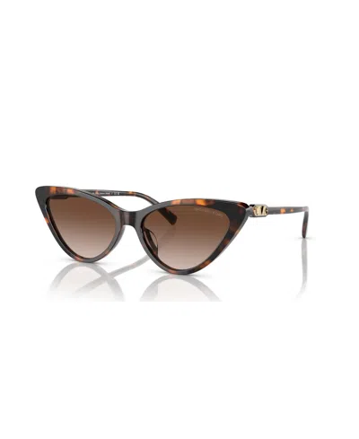 Michael Kors Woman Sunglass Mk2195u Harbour Island In Brown Gradient