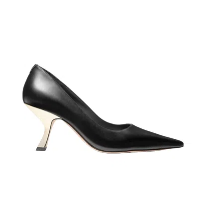 MICHAEL KORS WOMEN'S HEEL SHOES MICHAEL KORS - MOON MID PUMP - BLACK