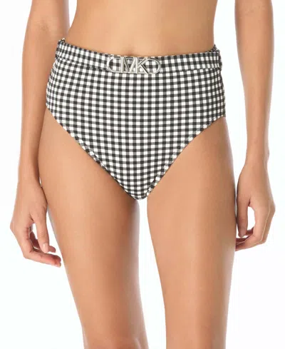 Michael Kors Women's High-waist Hipster Swim Bottoms In Multi