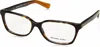 Michael Kors Women's India Rectangle Eyeglasses In Dark Tortoise In Brown