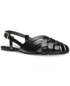 Michael Kors Irene Sling Flat In Black
