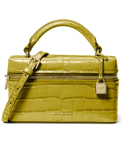 Michael Kors Women's Jana Extra-small Top Handle Crossbody Bag In Green