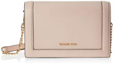 Michael Kors Women's Jet Set Chain Saffiano Leather Flap Crossbody Bag In Yellow Butter Cup/sv