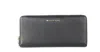 Michael Kors Women's Jet Set Travel Large Continental Wrist Wallet In Black/ Gold In Multi