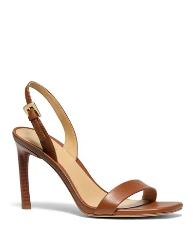 Michael Kors Women's Kasia Sandals In Luggage