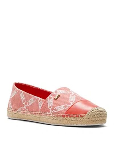 Michael Kors Women's Kendrick Cap Toe Espadrilles In Spiced Coral