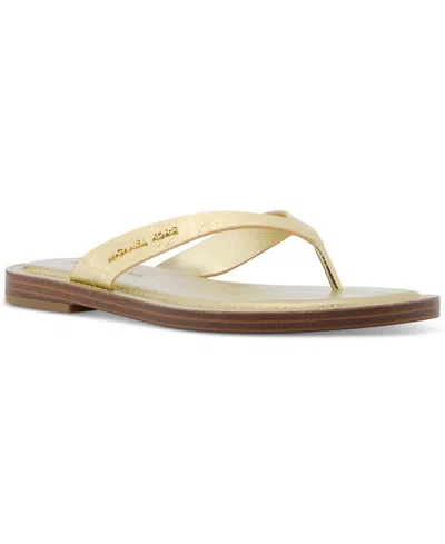MICHAEL KORS WOMEN'S KOKO FLIP FLOP SANDALS