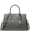 Michael Kors Women's Laila Medium Satchel Bag In Gray