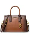 Michael Kors Women's Laila Small Satchel Bag In Brown