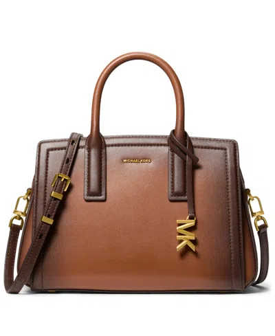 Michael Kors Women's Laila Small Satchel Bag In Brown