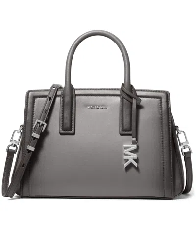 Michael Kors Women's Laila Small Satchel Bag In Gray