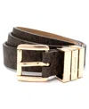 Michael Kors Women's Leather Belt In Brown