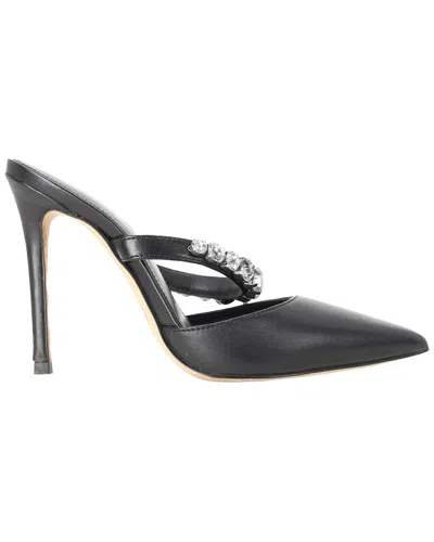 Pre-owned Michael Kors Women's Leather Jessa Embellished Pointed-toe Mule (authentic  Pre-loved)