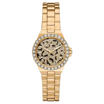 Michael Kors Lennox 30mm Watch In Gold
