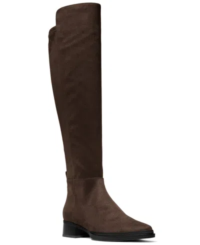 Michael Kors Women's Lex Block Heel Boots In Brown