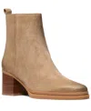 Michael Kors Women's Lex Stacked Heel Booties In Brown