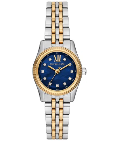 Michael Kors Women's Lexington Three-hand Two-tone Stainless Steel Watch 26mm