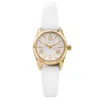 Michael Kors Micro Kensington Watch, 19mm In White