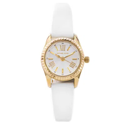 MICHAEL KORS WOMEN'S LEXINGTON WHITE DIAL WATCH