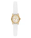 Michael Kors Micro Kensington Watch, 19mm In White