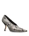 Michael Kors Women's Luna Pointed Toe Pumps In Quarry Grey