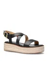 Michael Kors Women's Lynn Espadrille Sandals In Black
