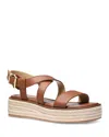 Michael Kors Lynn Espadrille Sandalwood In Luggage