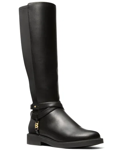 Michael Kors Women's Mandy Knee High Boots In Black