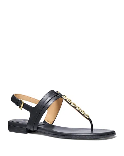 Michael Kors Women's Marcia Thong Sandals In Blue