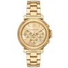 Michael Kors Oversized Maren Gold-tone Watch In Gold