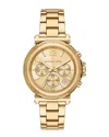 Michael Kors Oversized Maren Gold-tone Watch