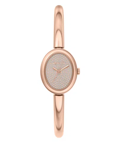 Michael Kors Petite Maude Rose Gold-tone Bangle Watch