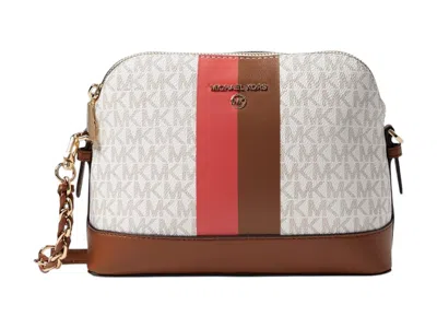 Pre-owned Michael Kors Women's  Jet Set Charm Large Dome Crossbody In Multi