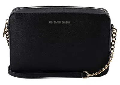 Pre-owned Michael Kors Women's  Leather Shoulder Bag In Black