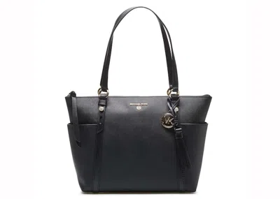 Pre-owned Michael Kors Women's  Medium Tz Tote In Black